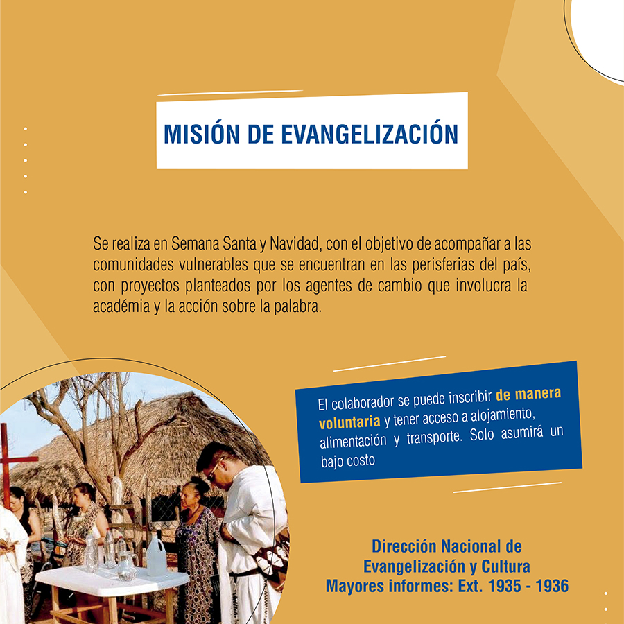 MISION DE EVANGELIZACION