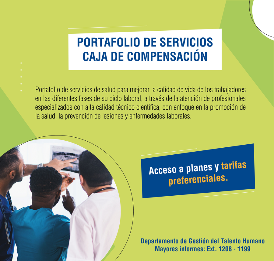 PORTAFOLIO DE SERVICIOS CAJA DE COMPENSACION